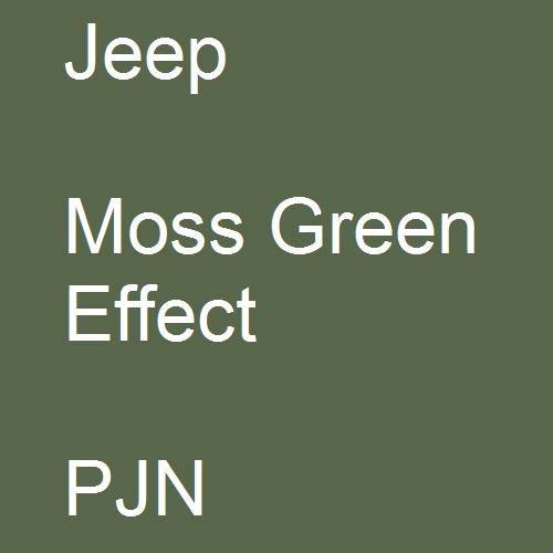 Jeep, Moss Green Effect, PJN.